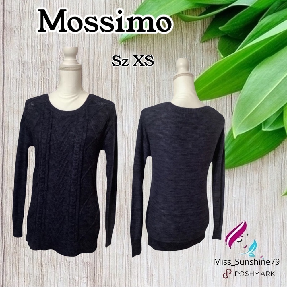 Mossimo - Sz XS - navy oversized comfy sweater